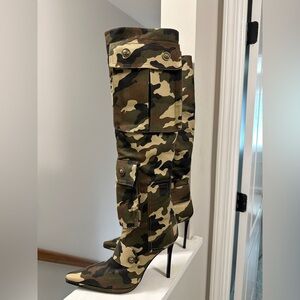 Jeffrey Campbell Camo boots